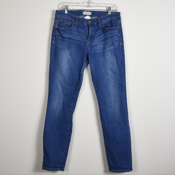 Madewell Pants - Madewell Highrise 10" Skinny Jeans Light Wash 32